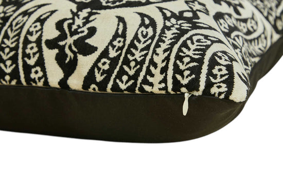 Silk and Velvet Pillow Cover