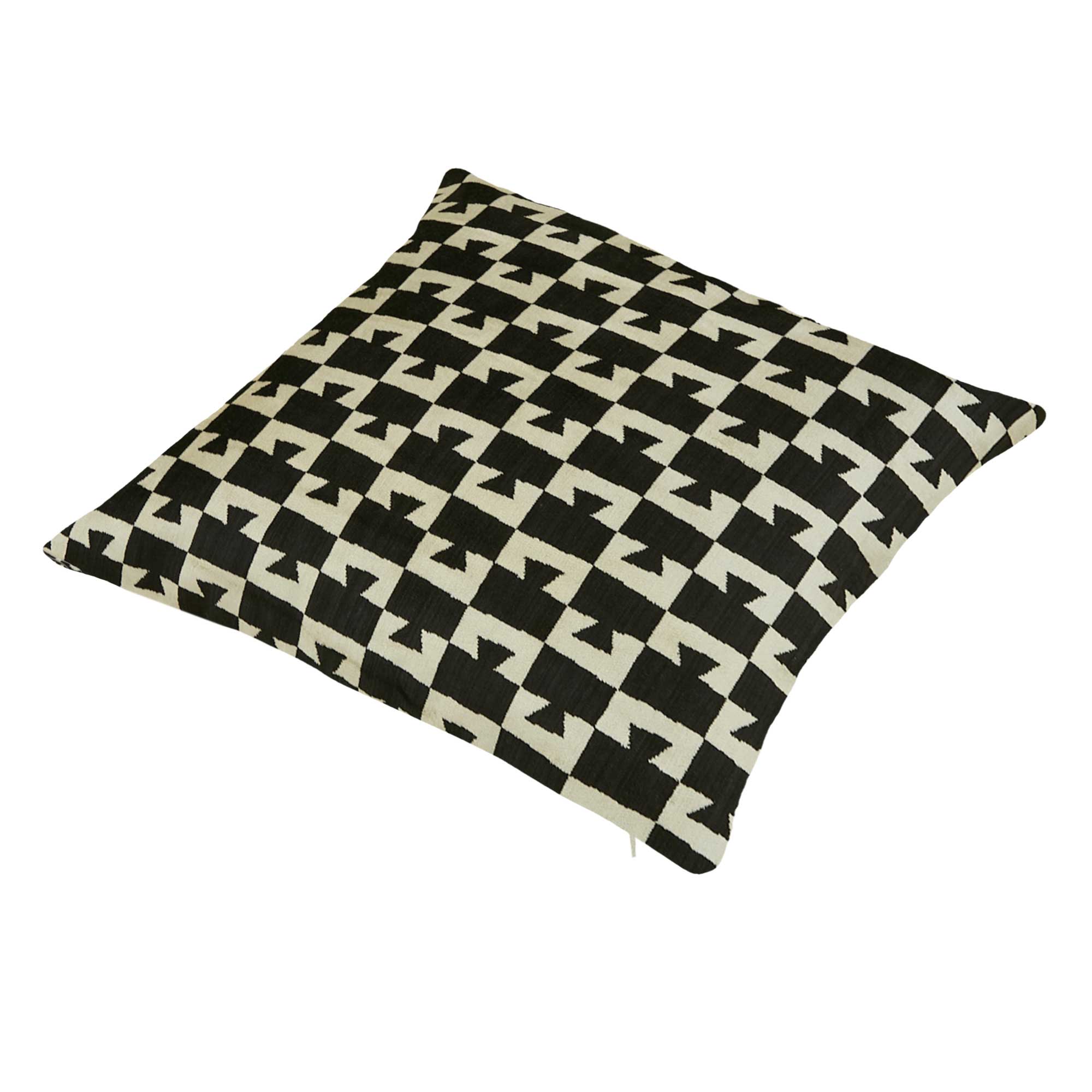Silk and Velvet Pillow Cover