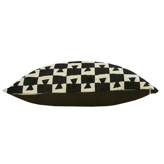 Silk and Velvet Pillow Cover