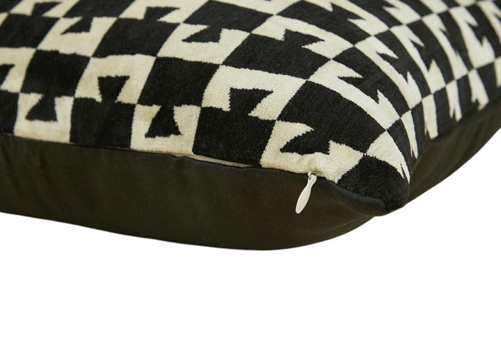 Silk and Velvet Pillow Cover