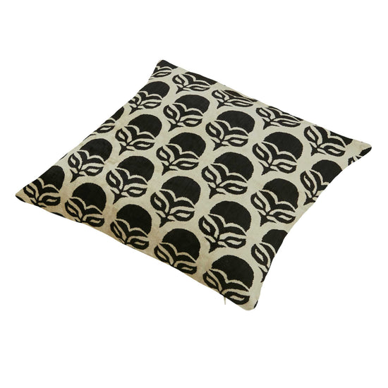 Silk and Velvet Pillow Cover