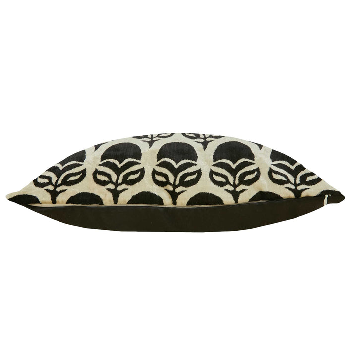 Silk and Velvet Pillow Cover