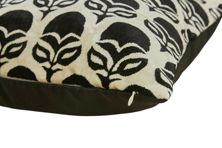 Silk and Velvet Pillow Cover