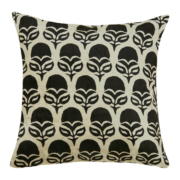 Silk and Velvet Pillow Cover