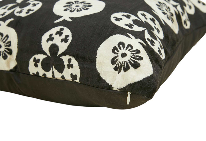 Silk and Velvet Pillow Cover