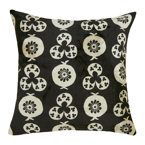 Silk and Velvet Pillow Cover