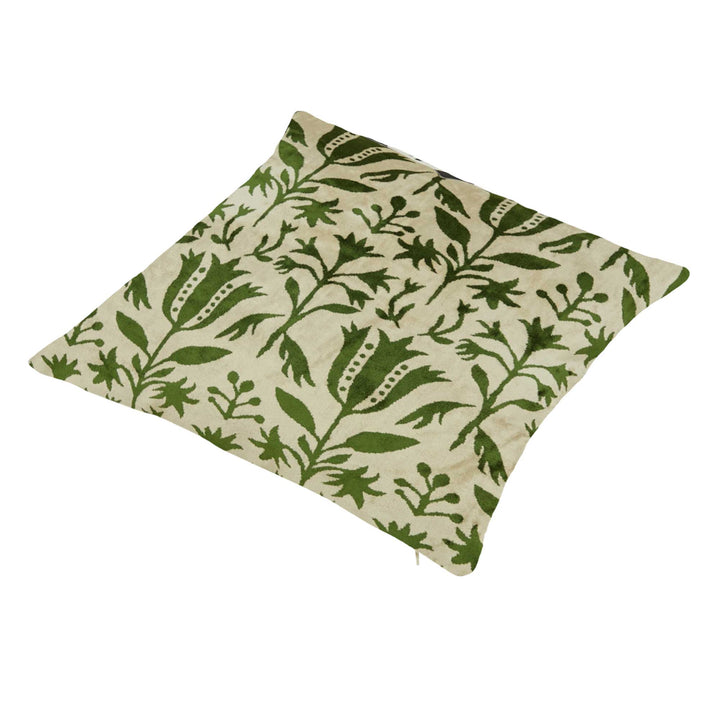 Silk and Velvet Pillow Cover