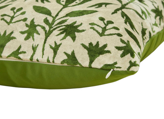 Silk and Velvet Pillow Cover