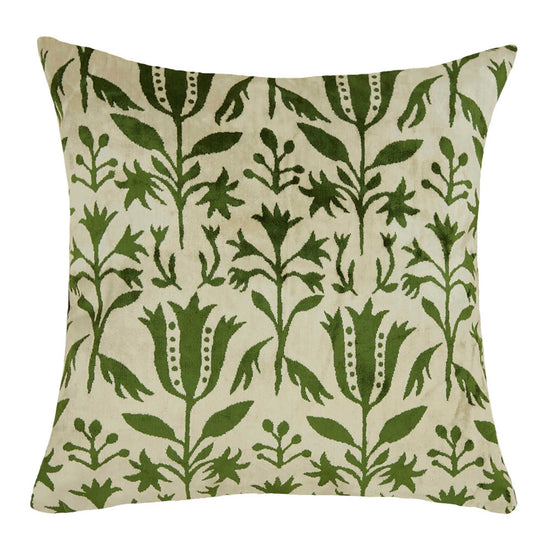 Silk and Velvet Pillow Cover