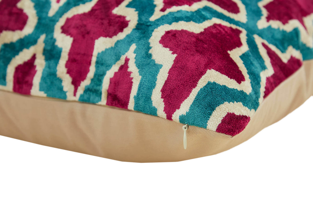 Silk and Velvet Pillow Covers