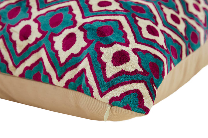 Silk and Velvet Pillow Covers