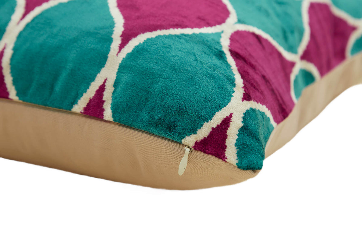 Silk and Velvet Pillow Covers