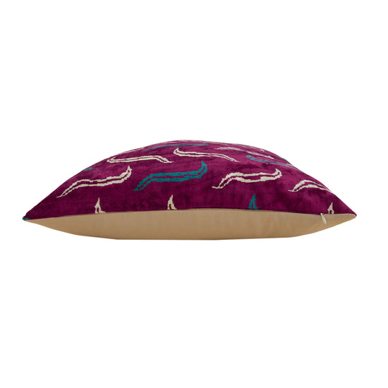 Silk and Velvet Pillow Covers