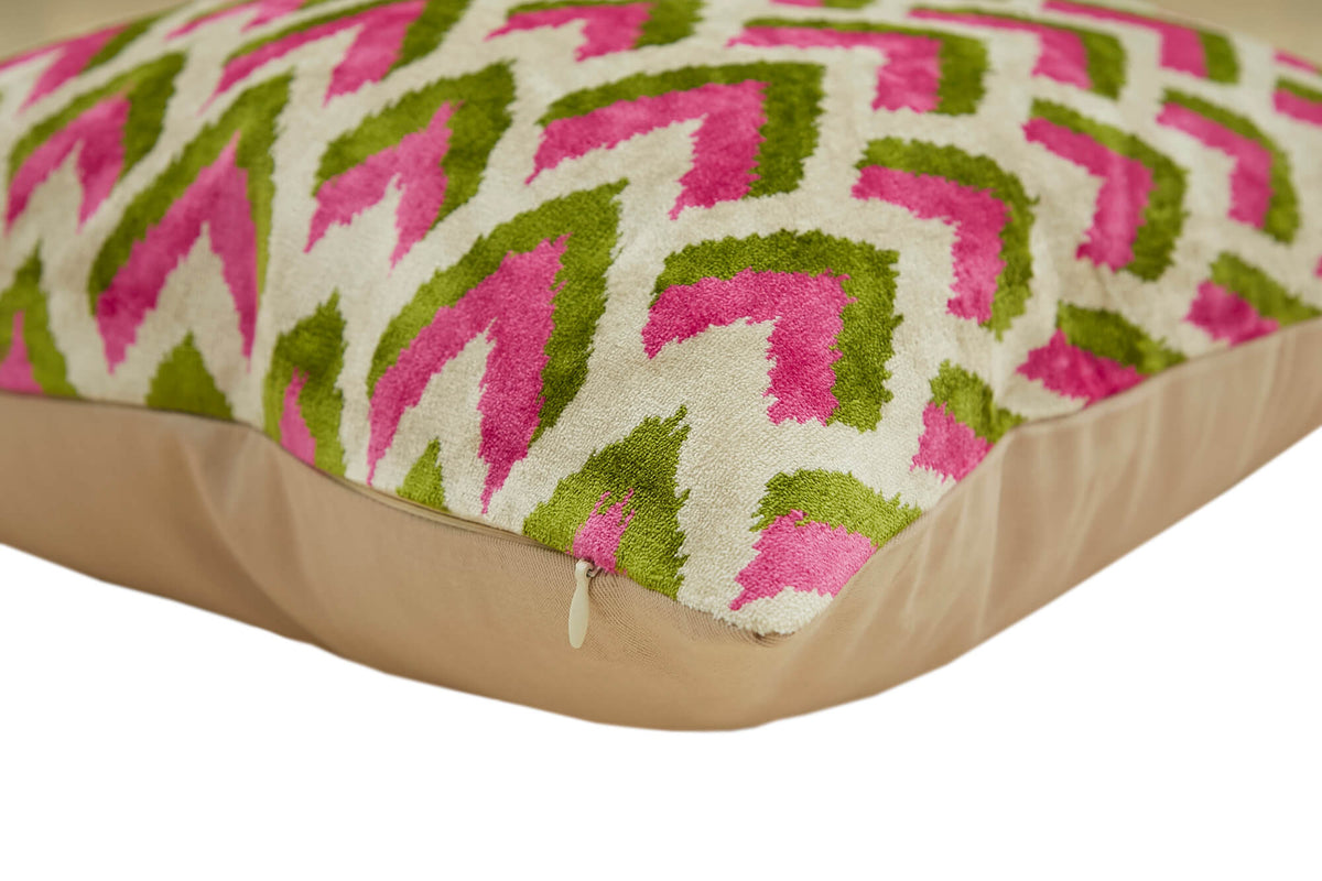 Silk and Velvet Pillow Covers