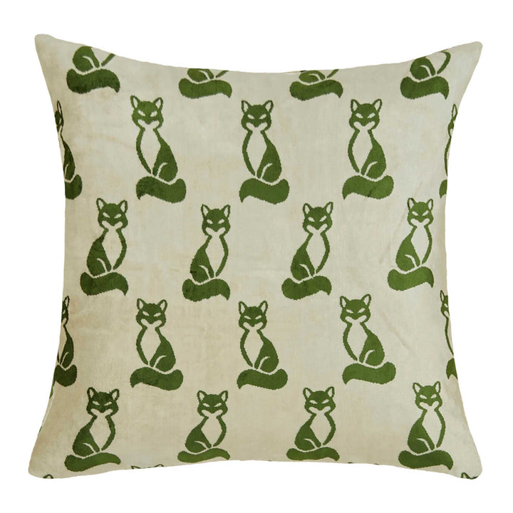 Silk and Velvet Pillow Cover