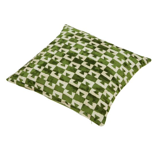 Silk and Velvet Pillow Cover