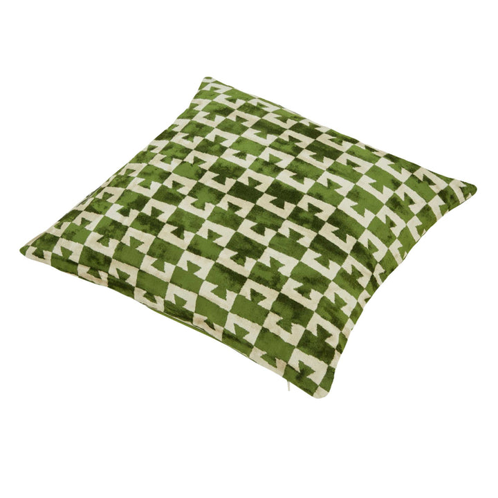 Silk and Velvet Pillow Cover