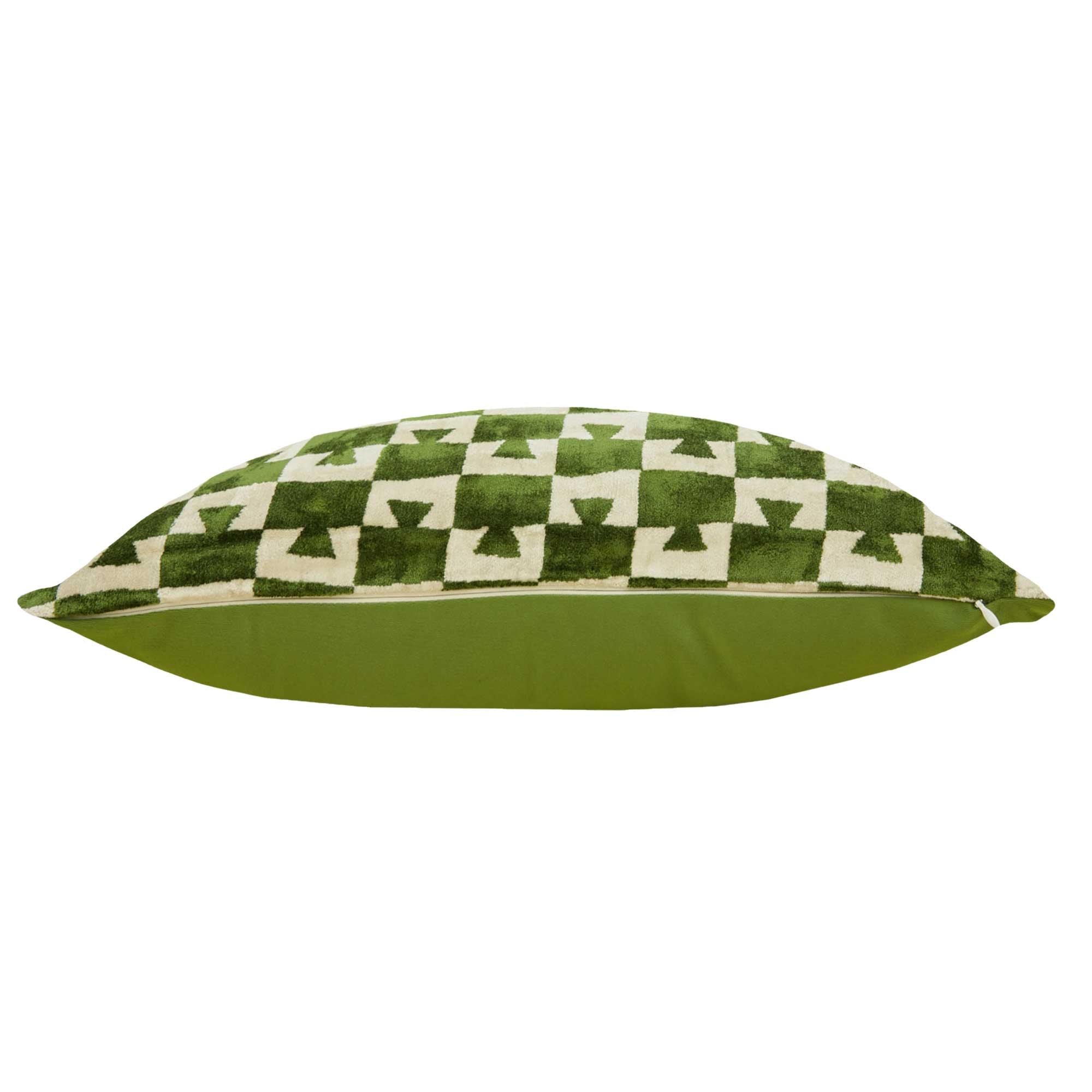 Silk and Velvet Pillow Cover