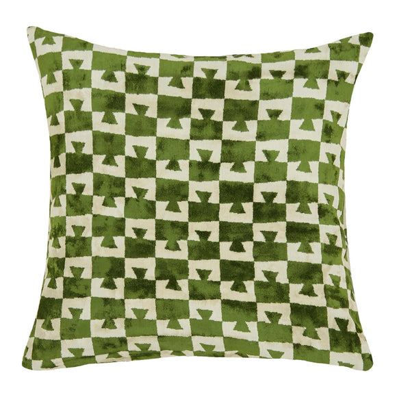 Silk and Velvet Pillow Cover