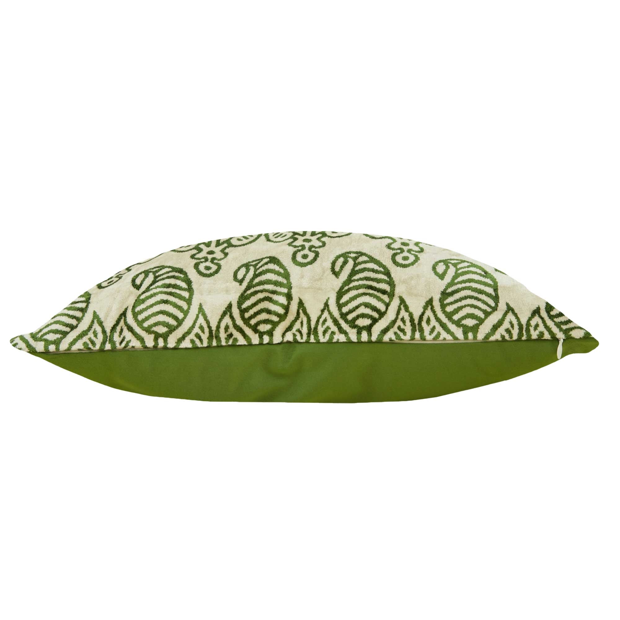 Silk and Velvet Pillow Cover
