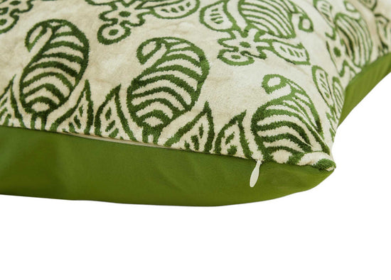 Silk and Velvet Pillow Cover