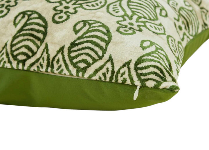 Silk and Velvet Pillow Cover