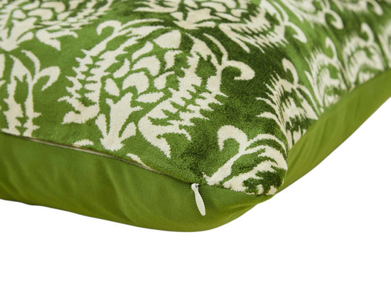 Silk and Velvet Pillow Cover