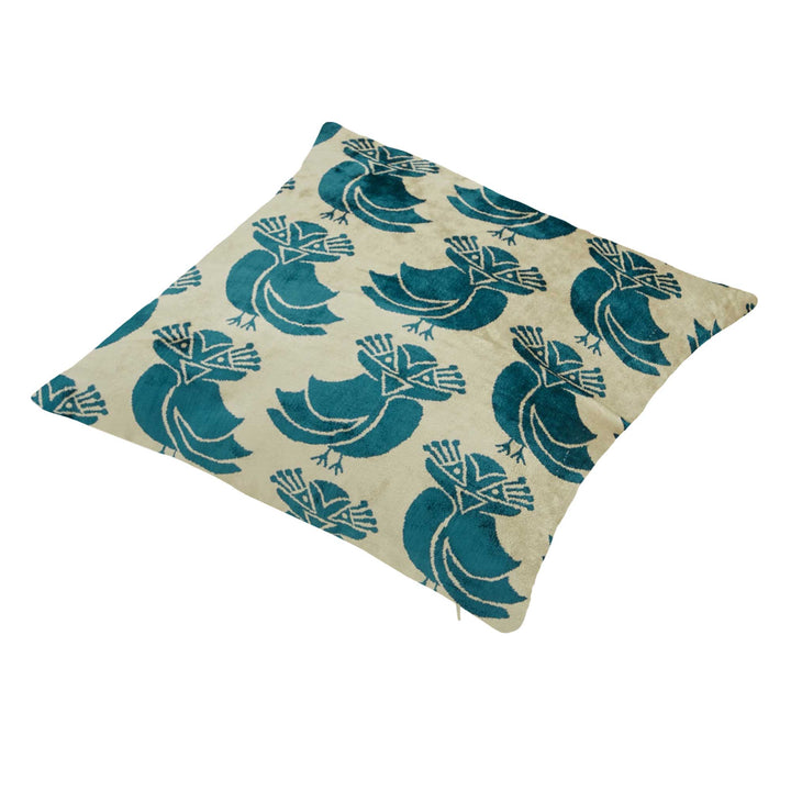 Silk and Velvet Pillow Cover