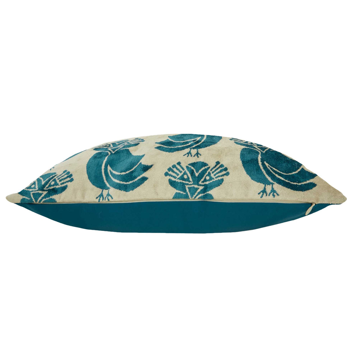 Silk and Velvet Pillow Cover