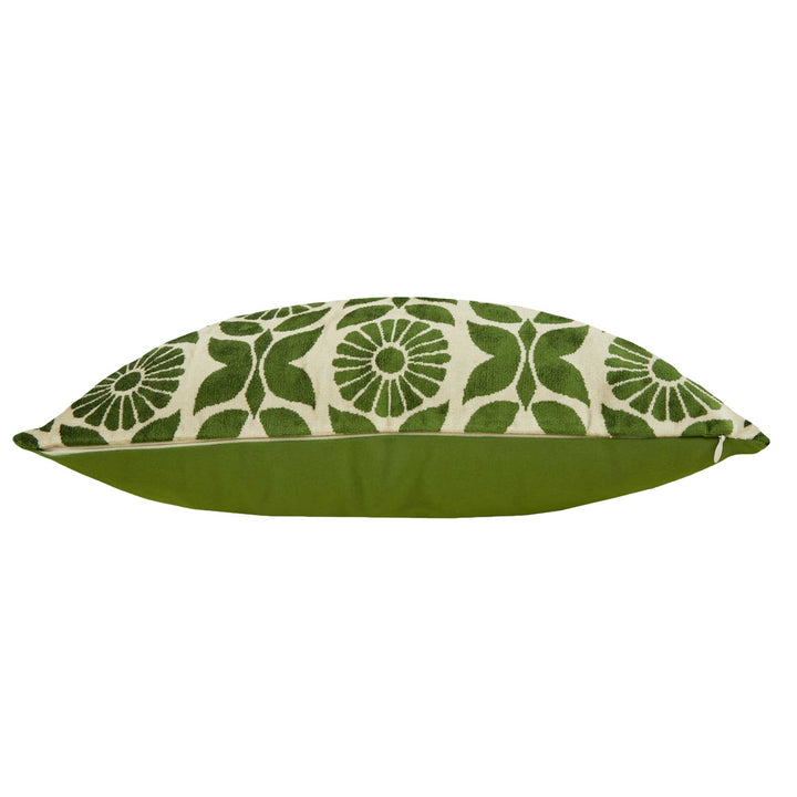 Silk and Velvet Pillow Cover