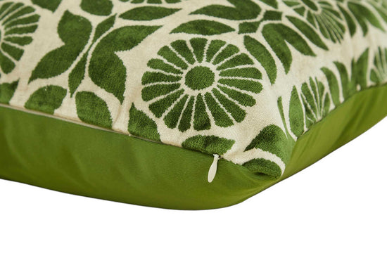 Silk and Velvet Pillow Cover