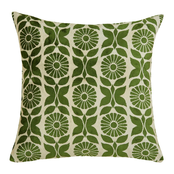 Silk and Velvet Pillow Cover