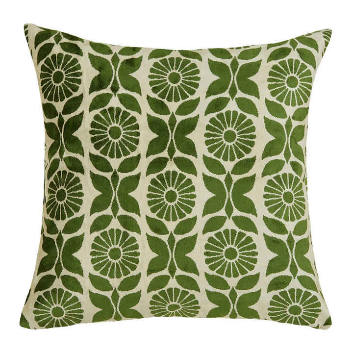 Silk and Velvet Pillow Cover