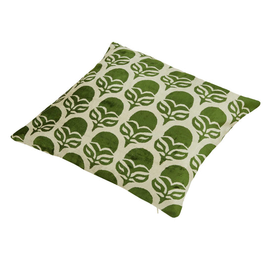 Silk and Velvet Pillow Cover