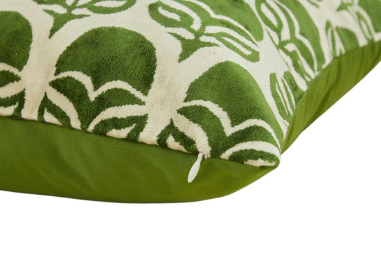 Silk and Velvet Pillow Cover