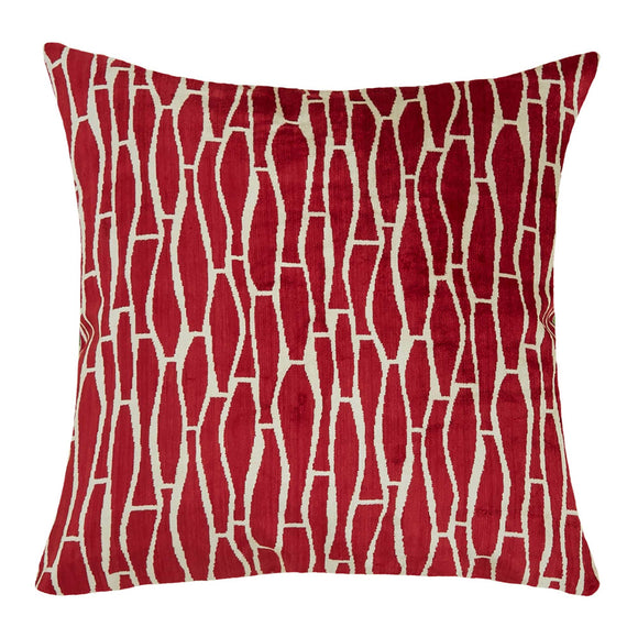 Silk and Velvet Pillow Cover