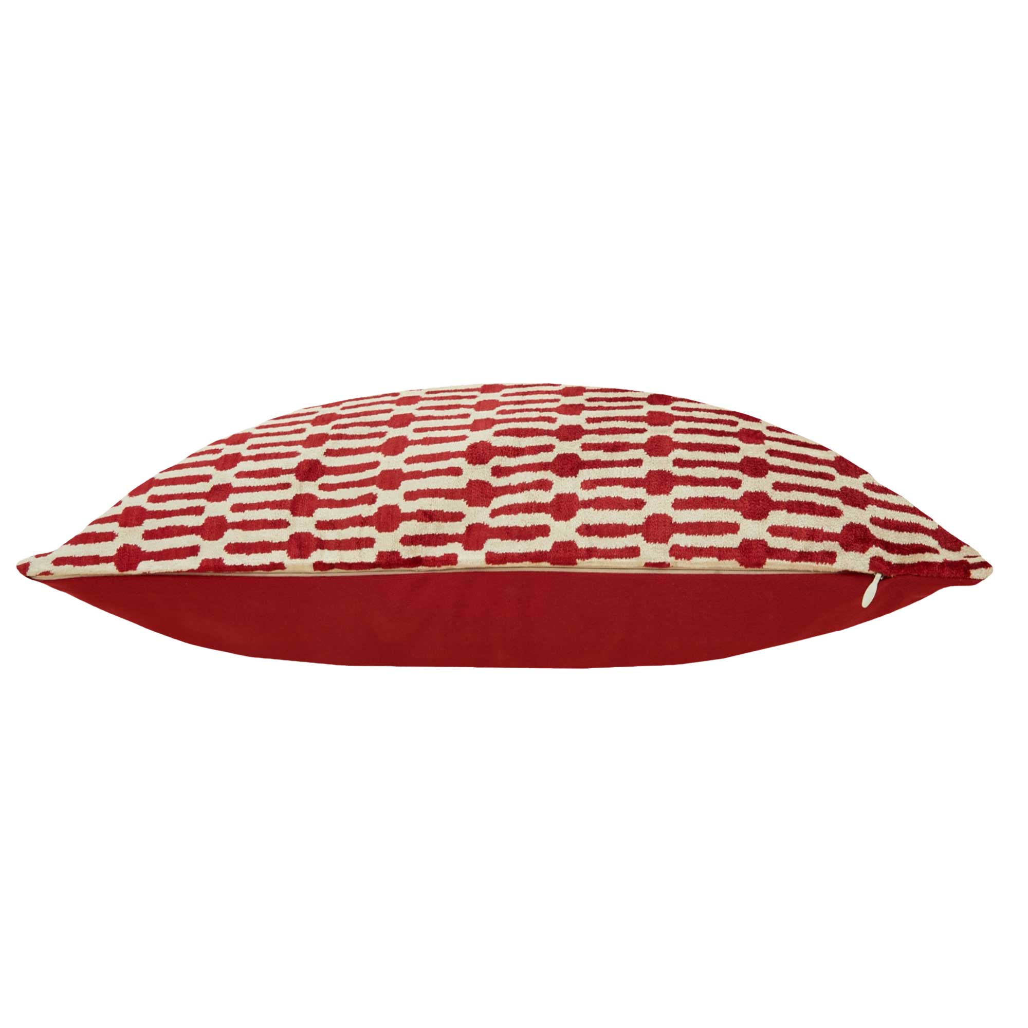 Silk and Velvet Pillow Cover
