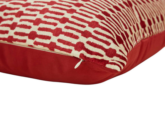 Silk and Velvet Pillow Cover