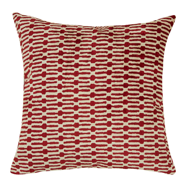 Silk and Velvet Pillow Cover