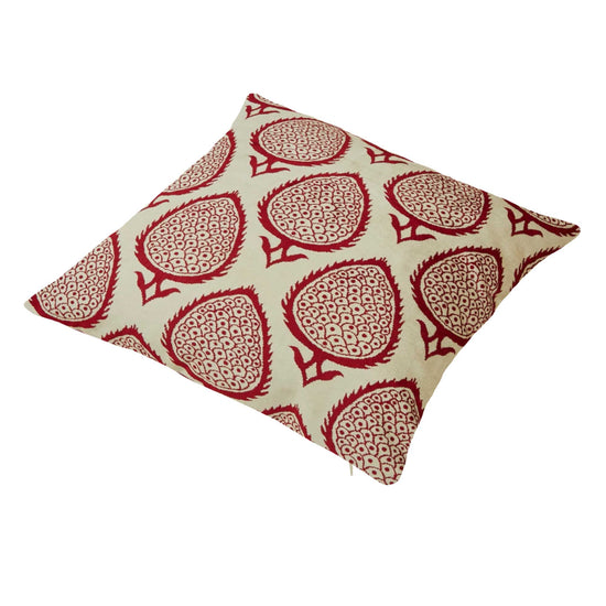 Silk and Velvet Pillow Cover