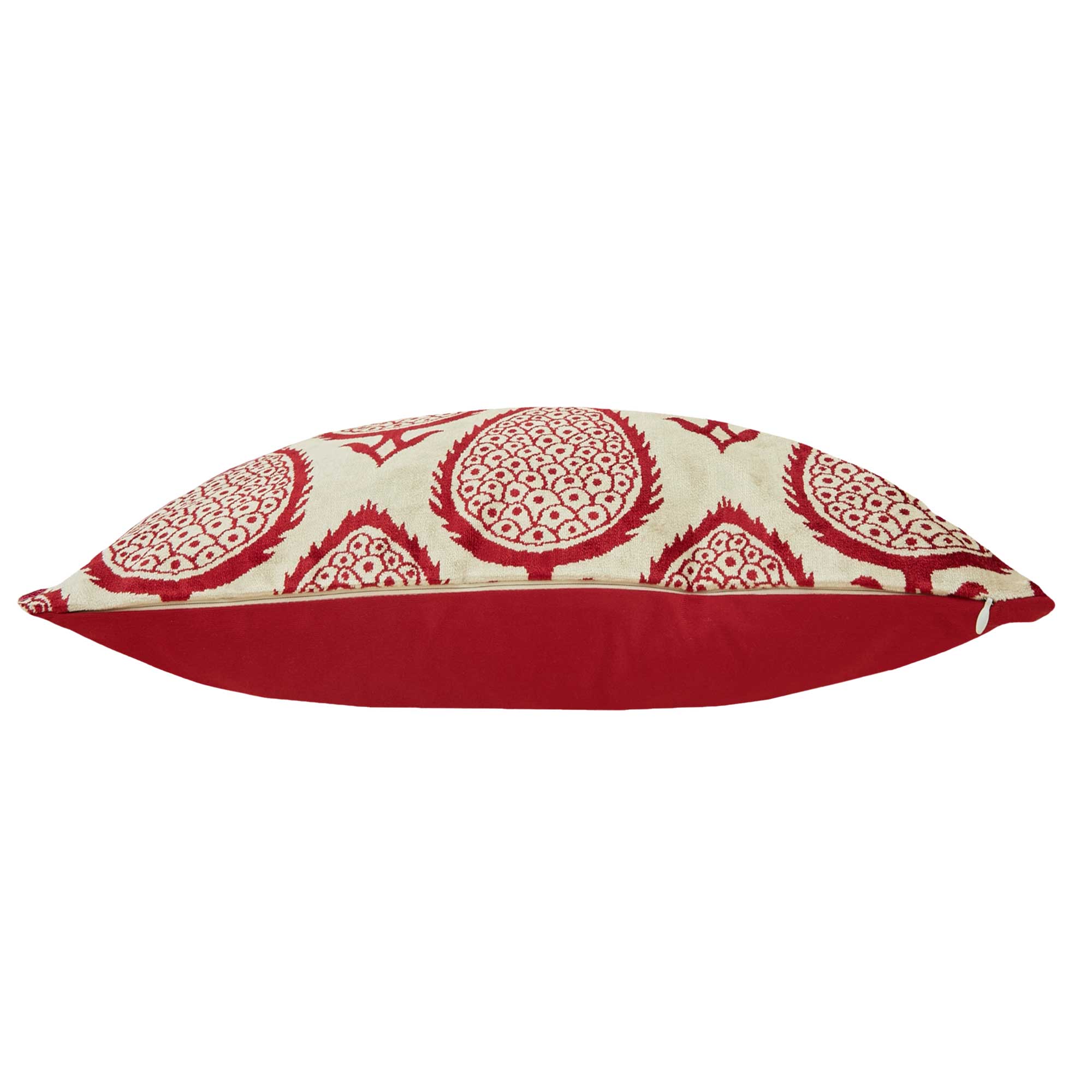 Silk and Velvet Pillow Cover