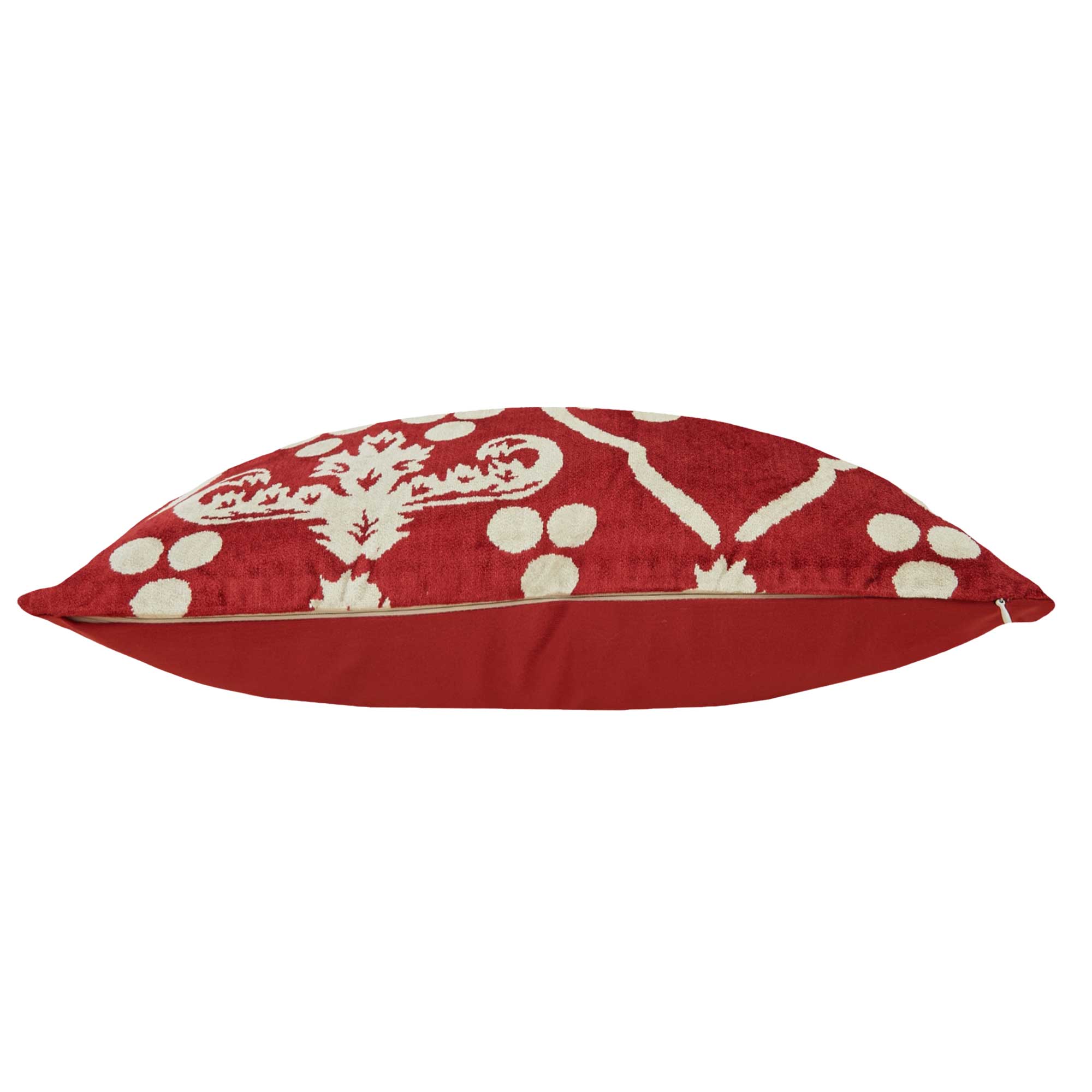 Silk and Velvet Pillow Cover
