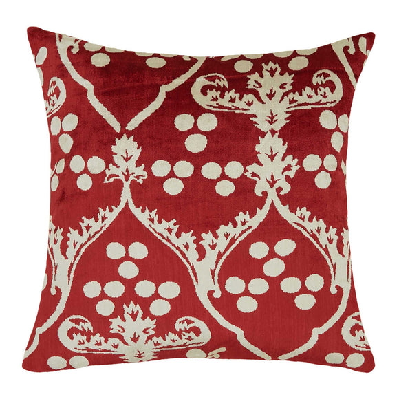 Silk and Velvet Pillow Cover