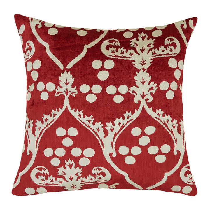 Silk and Velvet Pillow Cover