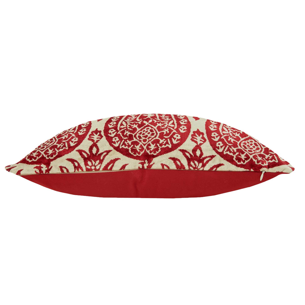 Silk and Velvet Pillow Cover