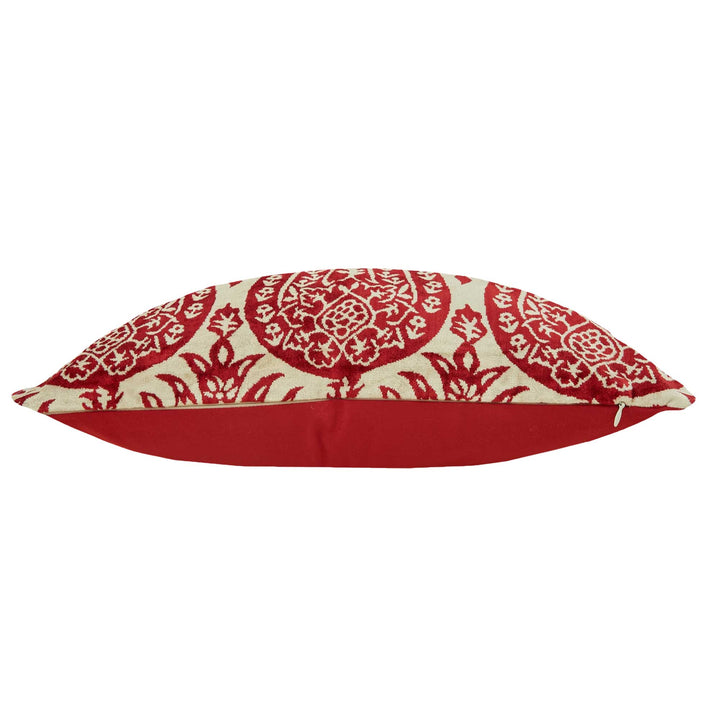 Silk and Velvet Pillow Cover