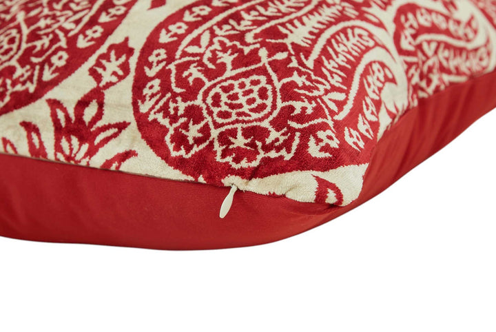 Silk and Velvet Pillow Cover