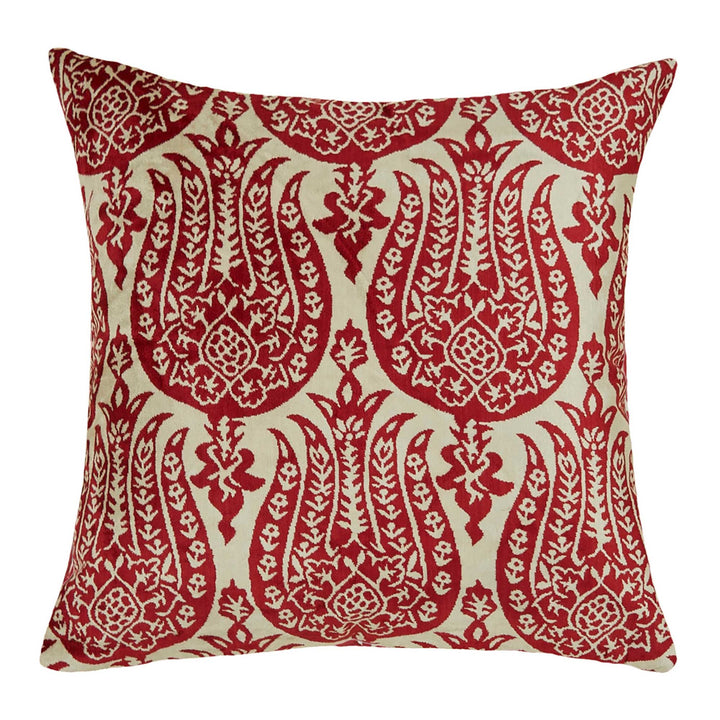 Silk and Velvet Pillow Cover