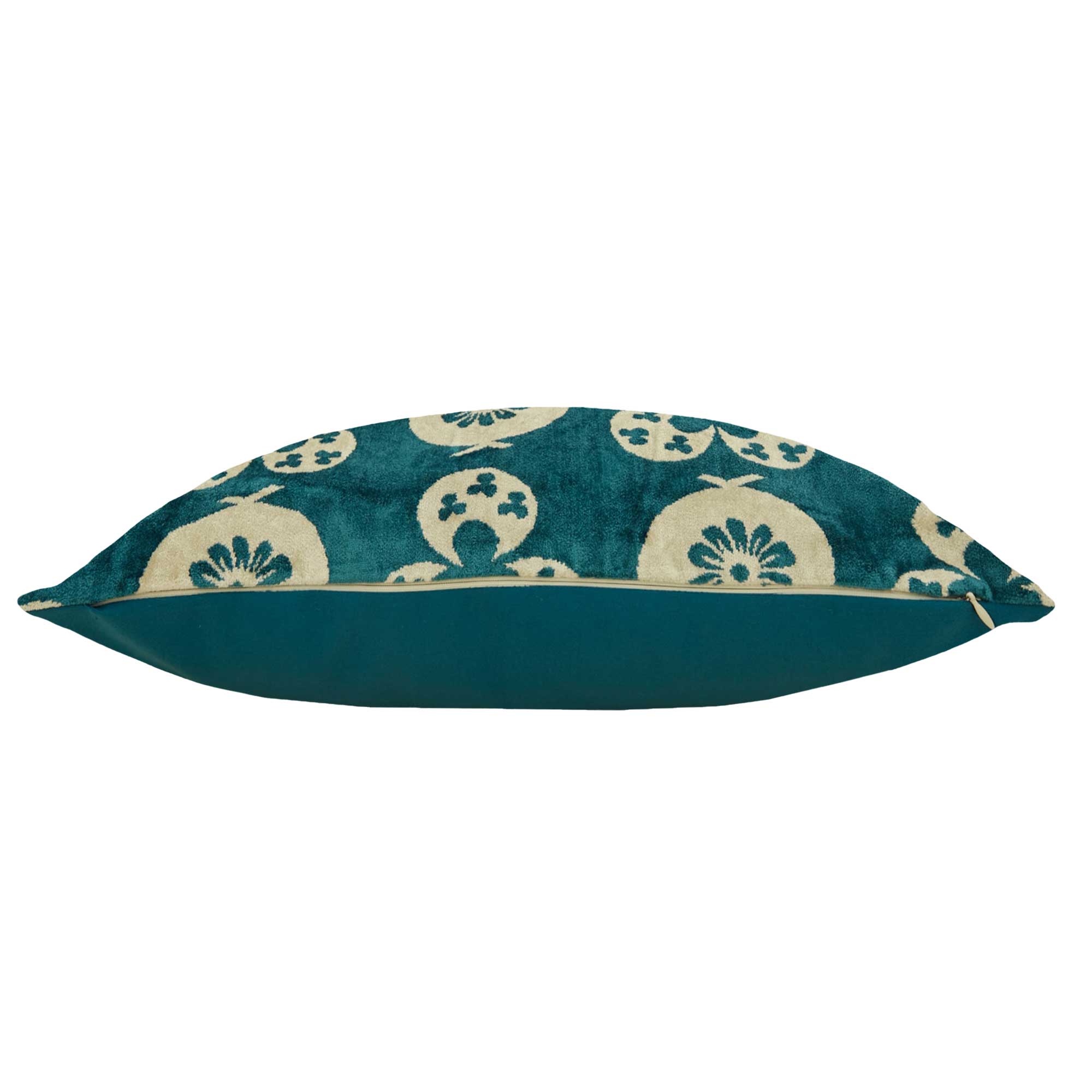 Silk and Velvet Pillow Cover