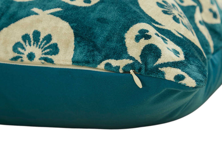 Silk and Velvet Pillow Cover